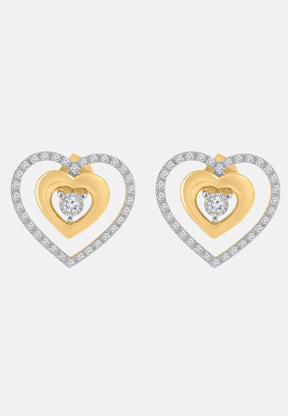 Diamant Exquis Earrings Gold