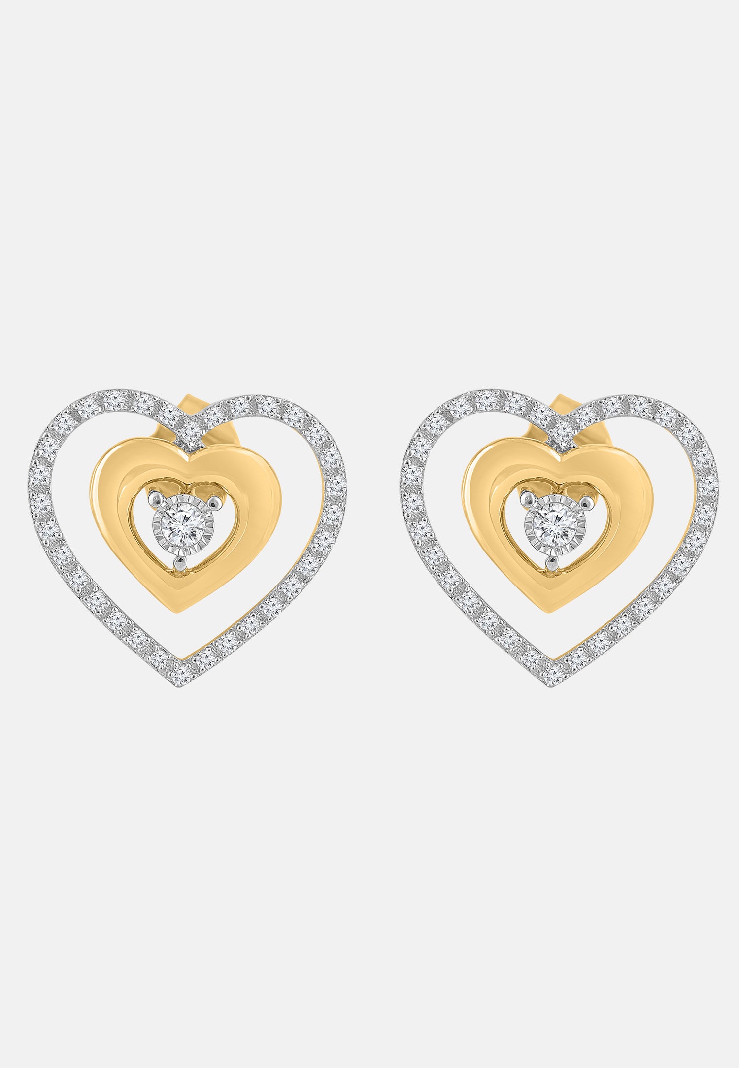 Diamant Exquis Earrings Gold