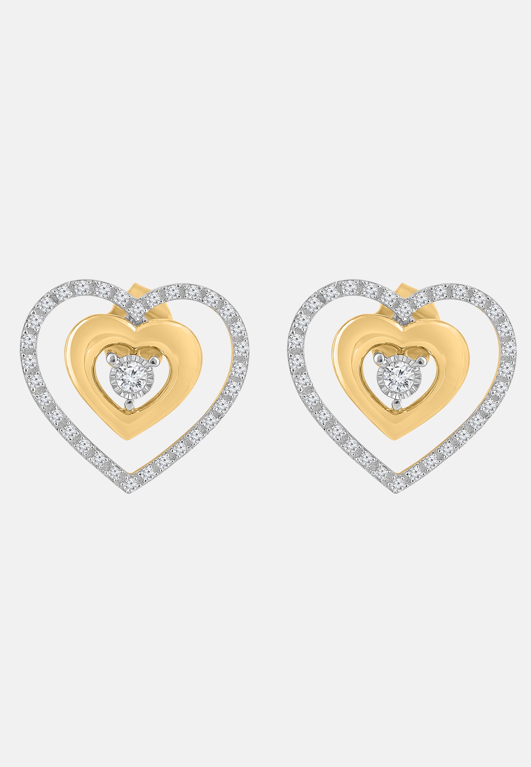 Diamant Exquis Earrings Gold