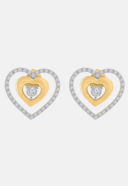 Diamant Exquis Earrings Gold