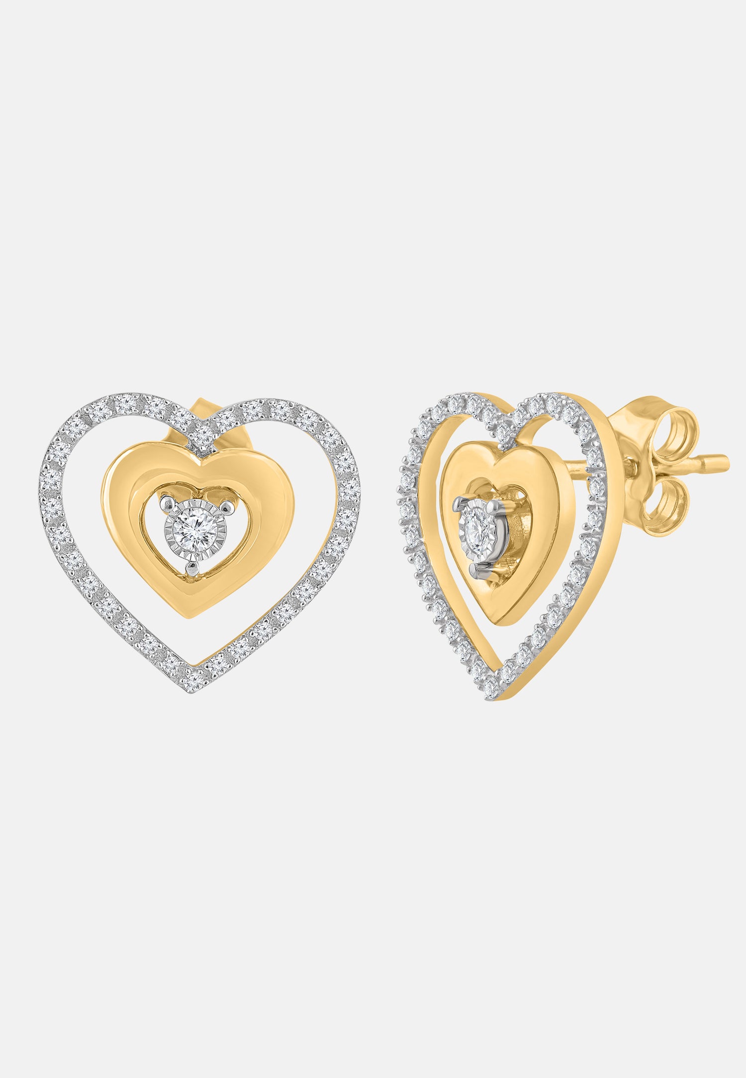Diamant Exquis Earrings Gold
