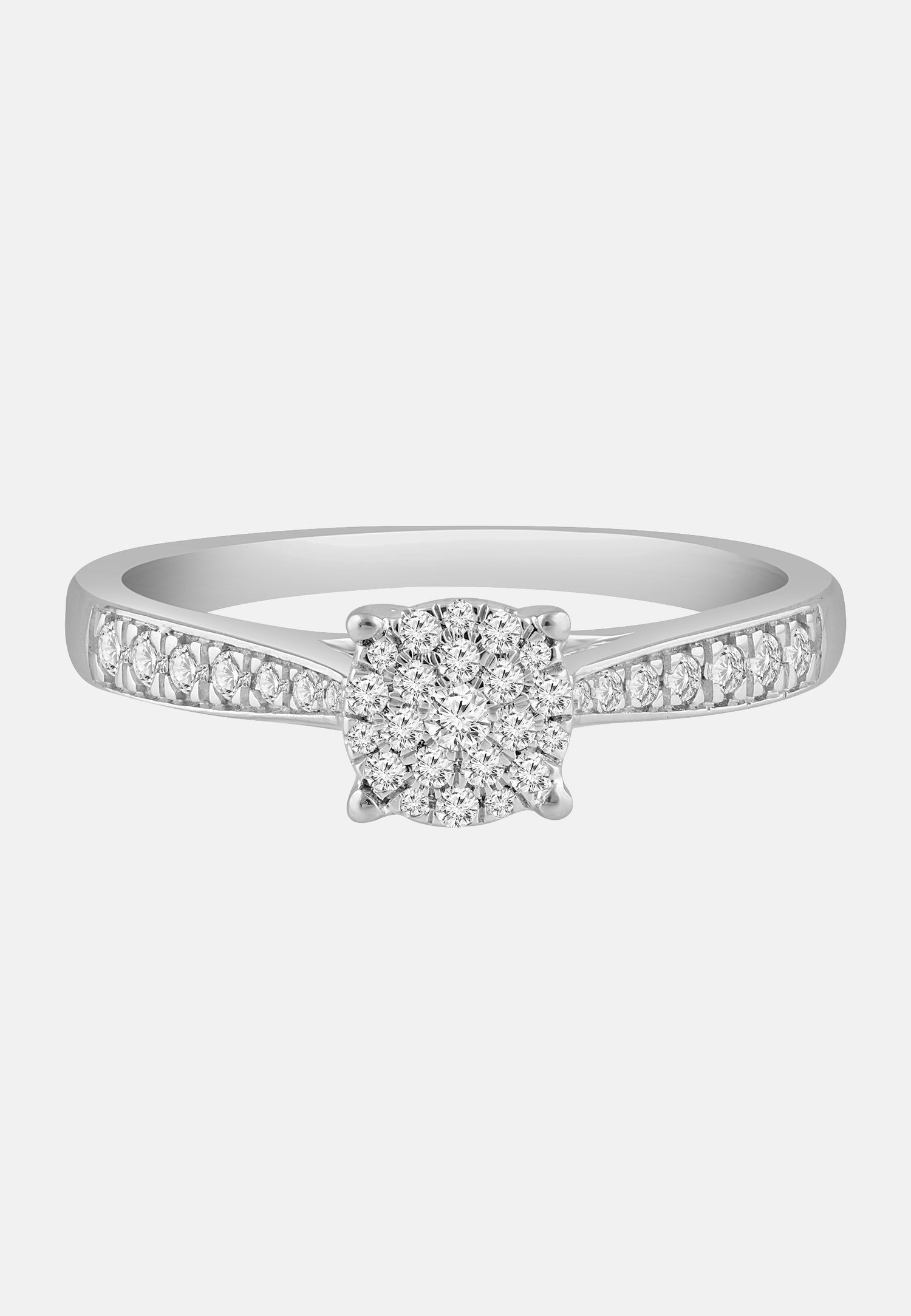 Diamant Exquis Ring Silver