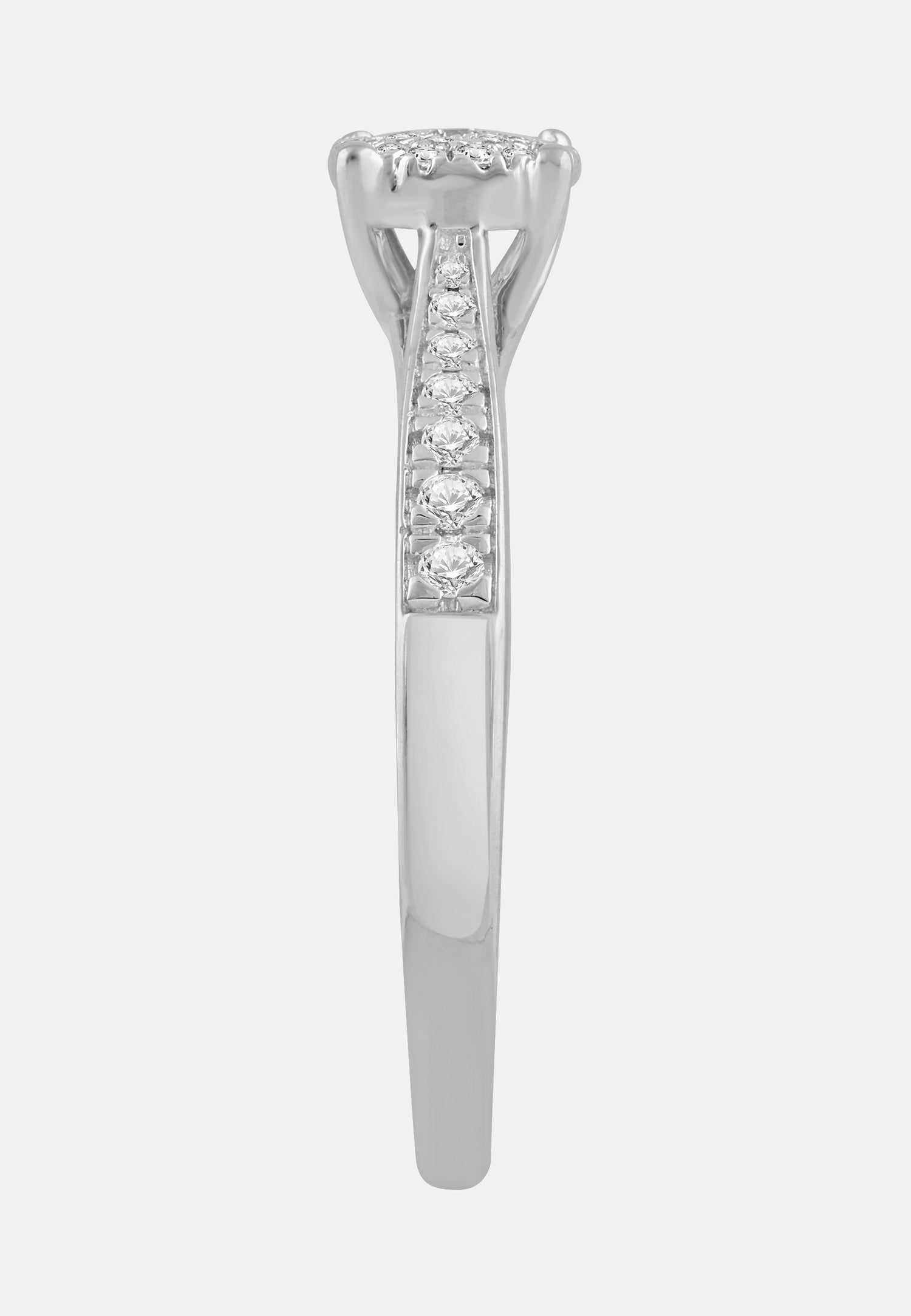 Diamant Exquis Ring Silver