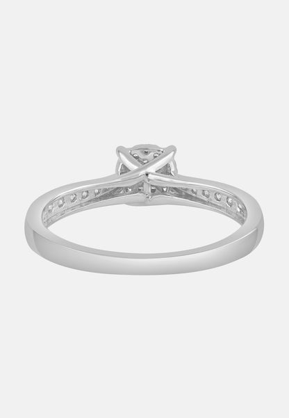 Diamant Exquis Ring Silver