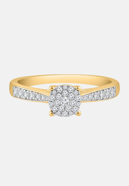 Diamant Exquis Ring Gold