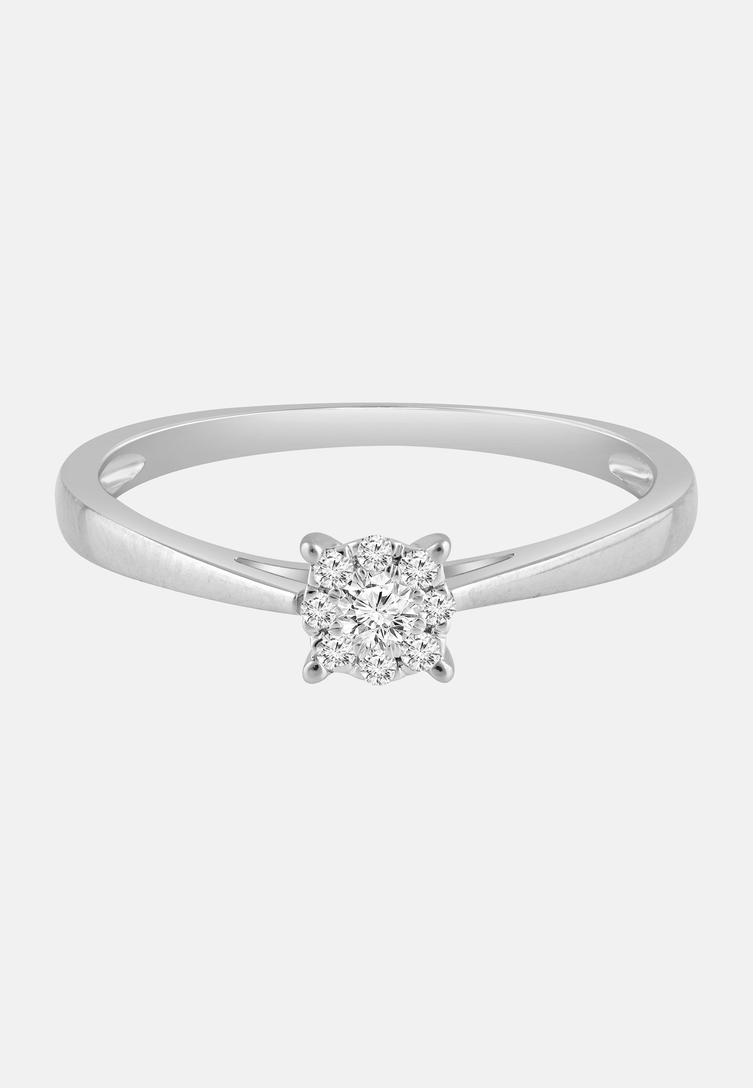 Diamant Exquis Ring Silver