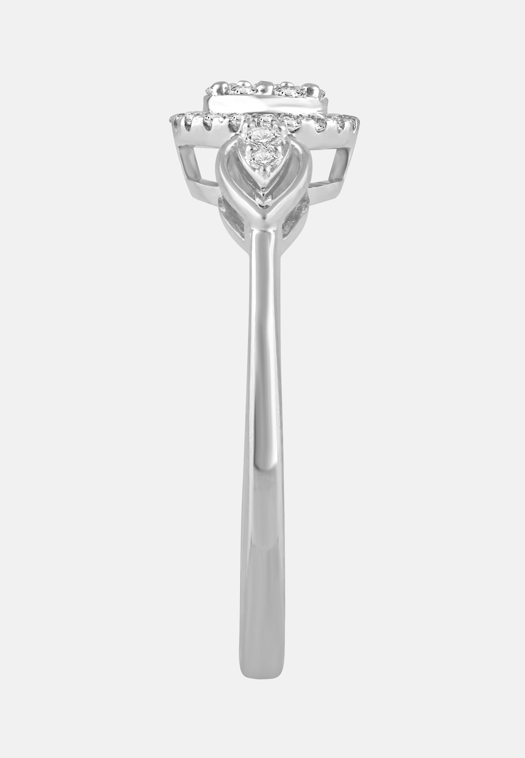 Diamant Exquis Ring Silver