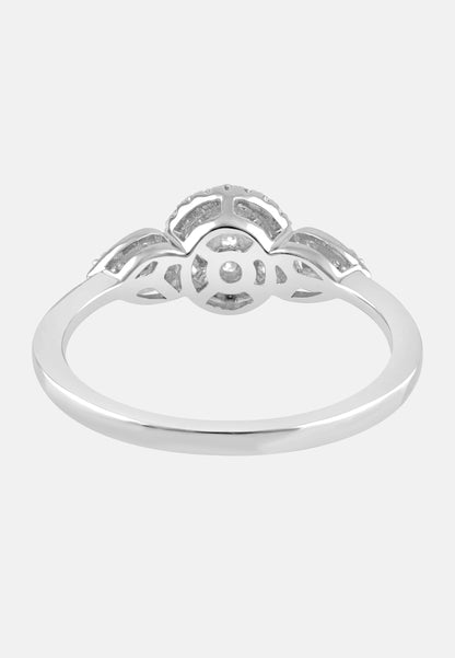 Diamant Exquis Ring Silver