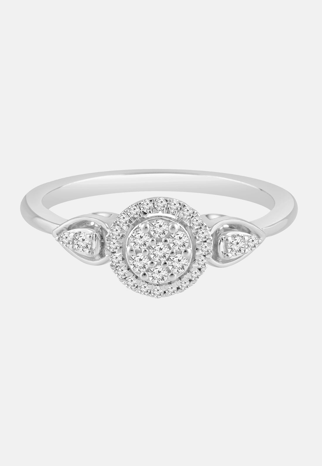 Diamant Exquis Ring Silver