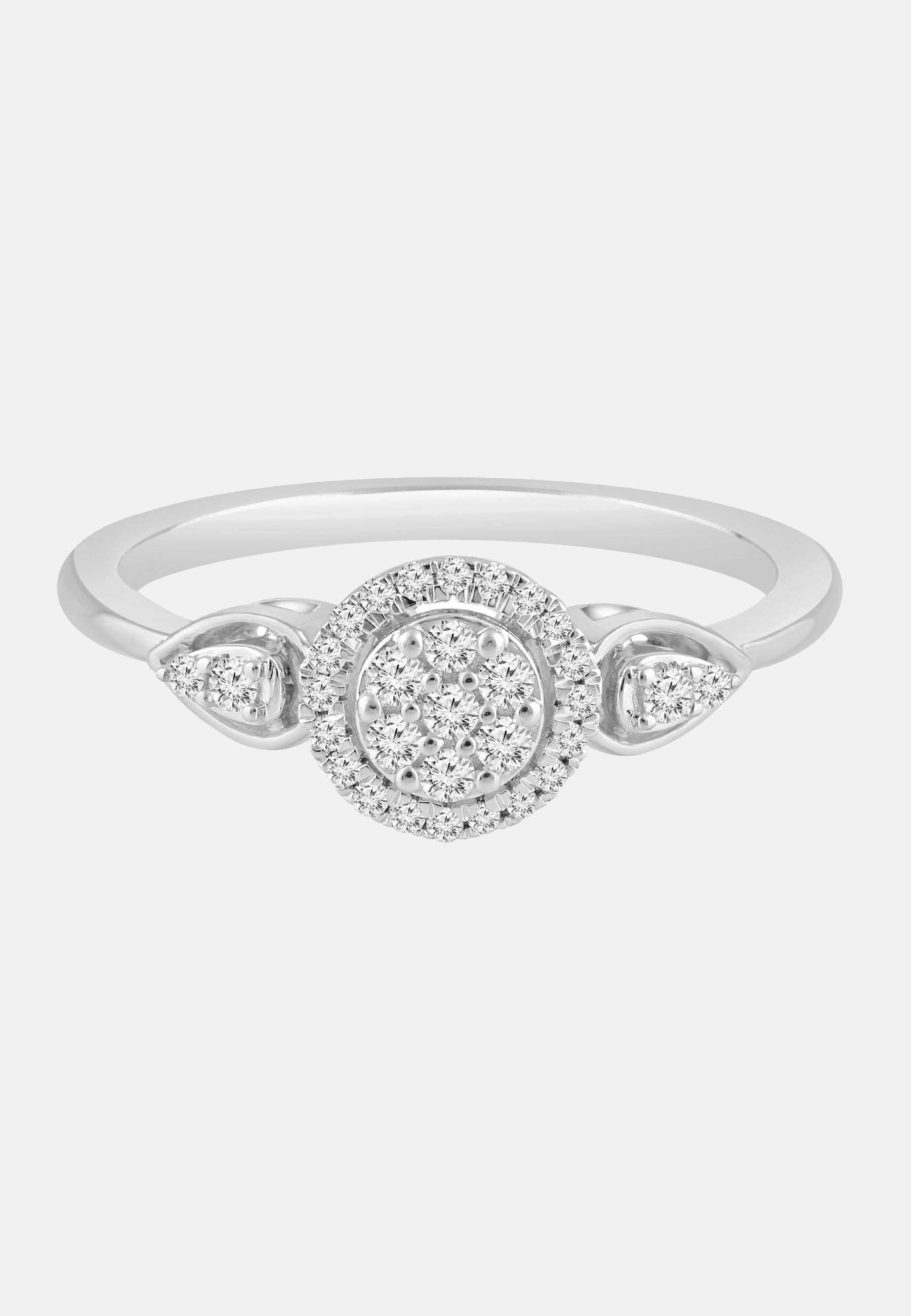 Diamant Exquis Ring Silver
