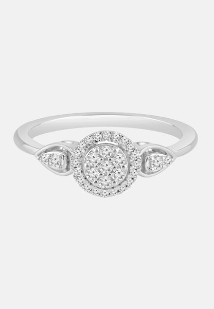 Diamant Exquis Ring Silver