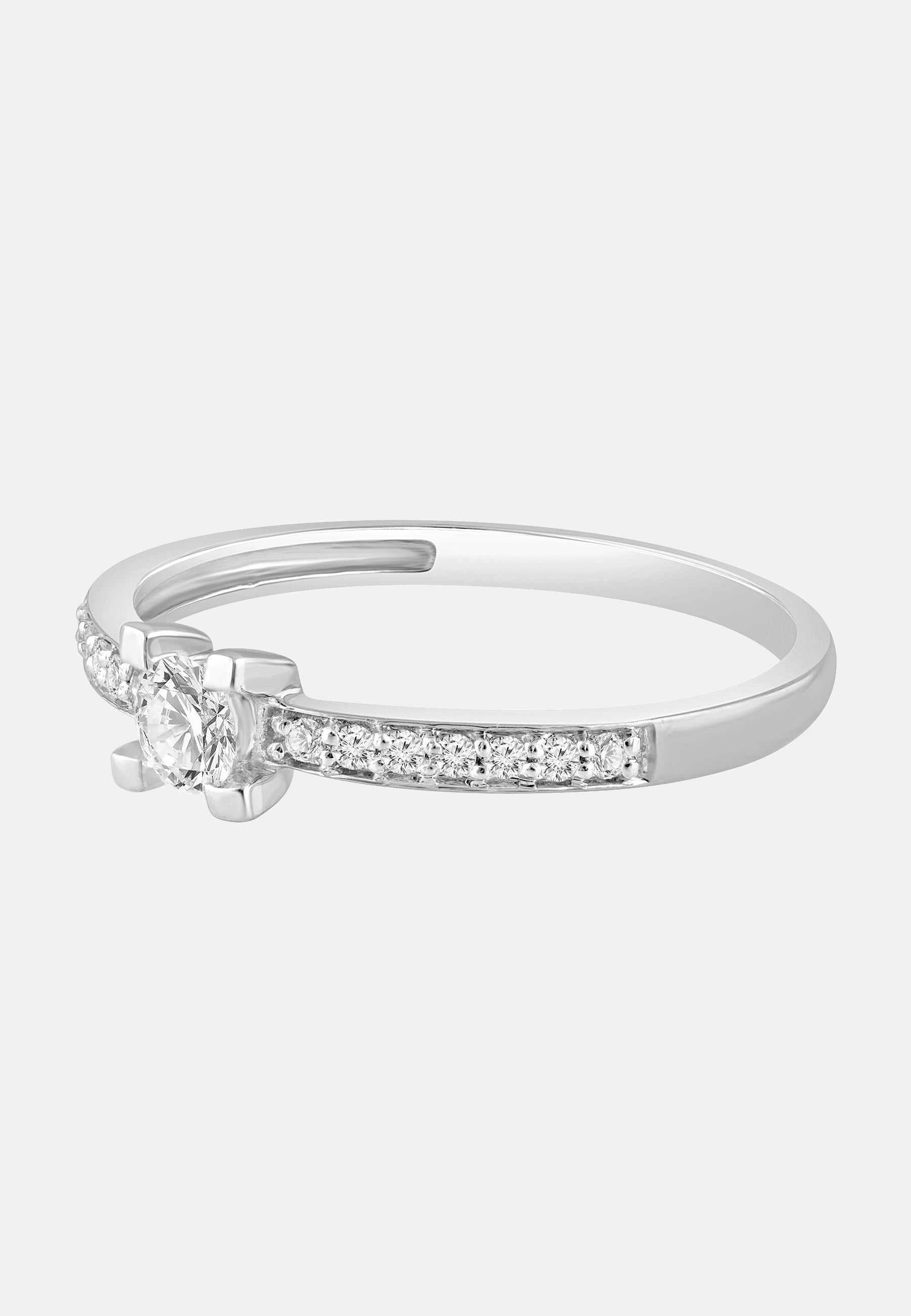 Diamant Exquis Ring Silver