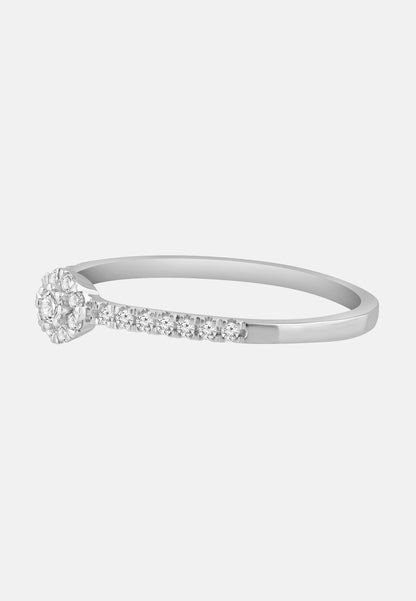 Diamant Exquis Ring Silver