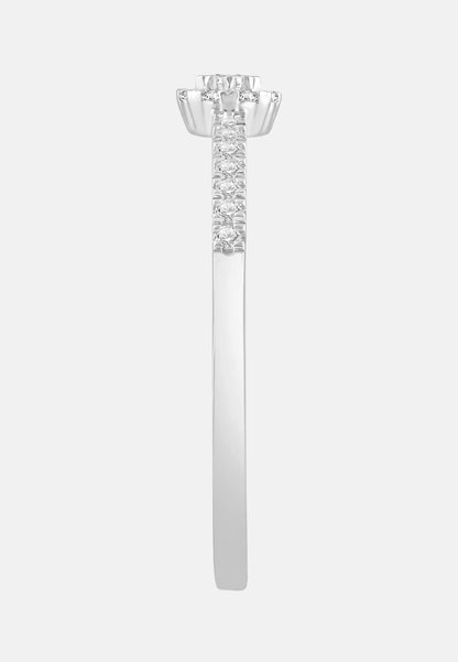 Diamant Exquis Ring Silver