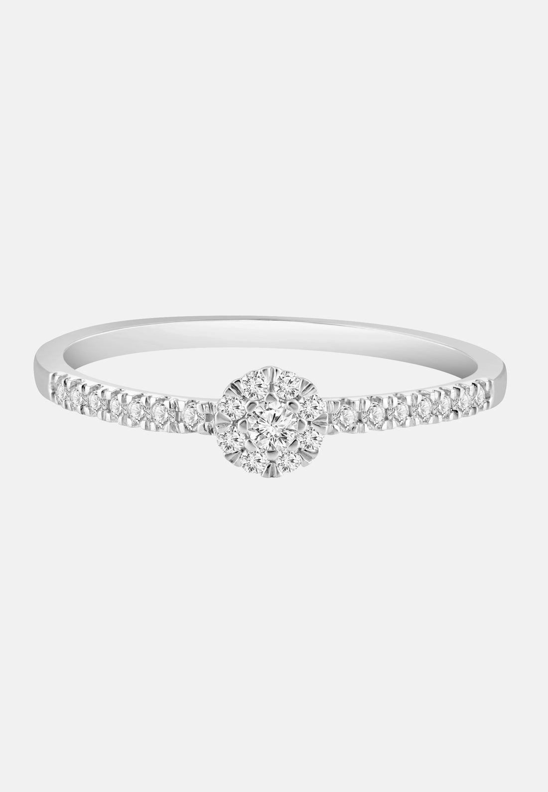 Diamant Exquis Ring Silver