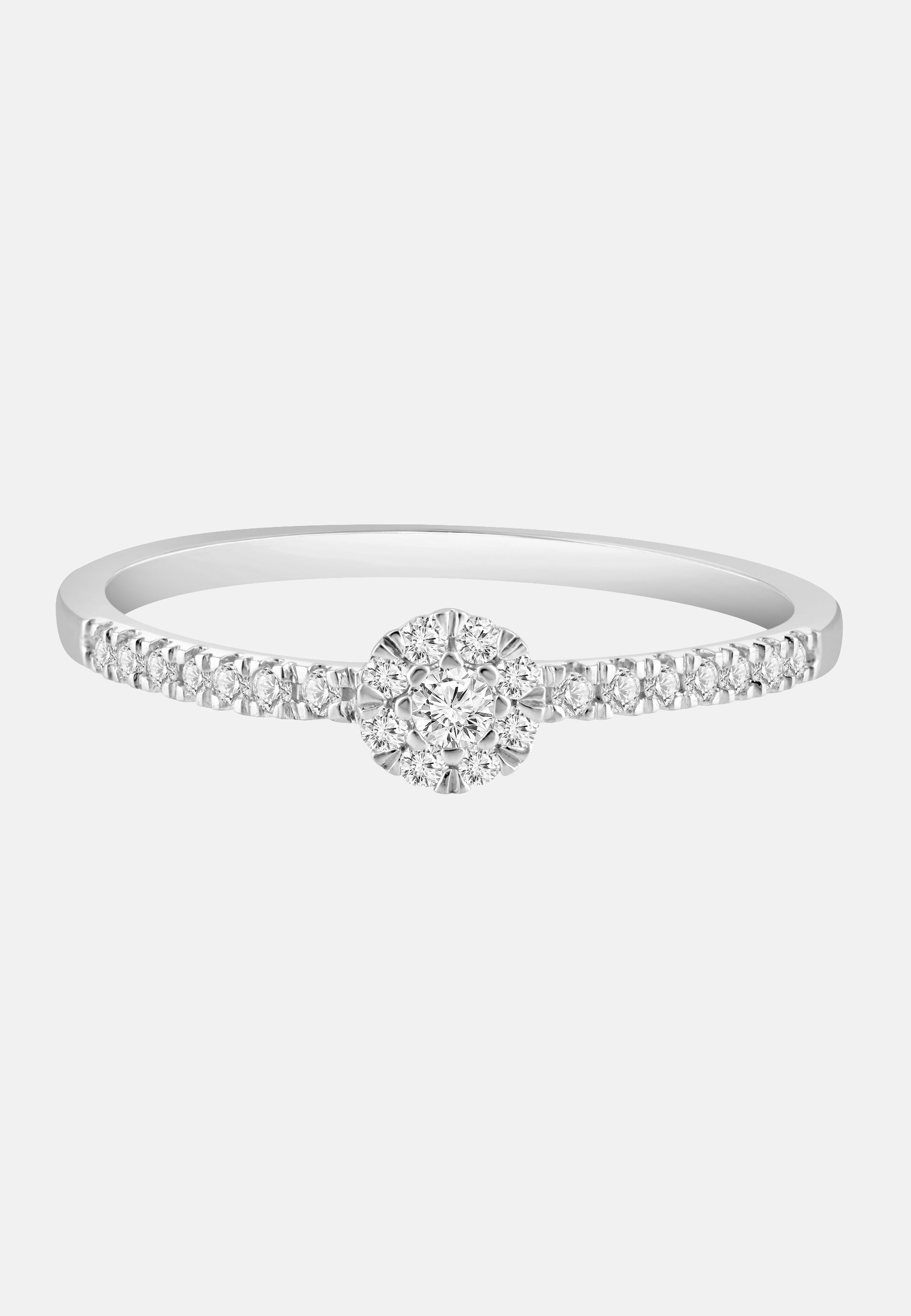Diamant Exquis Ring Silver