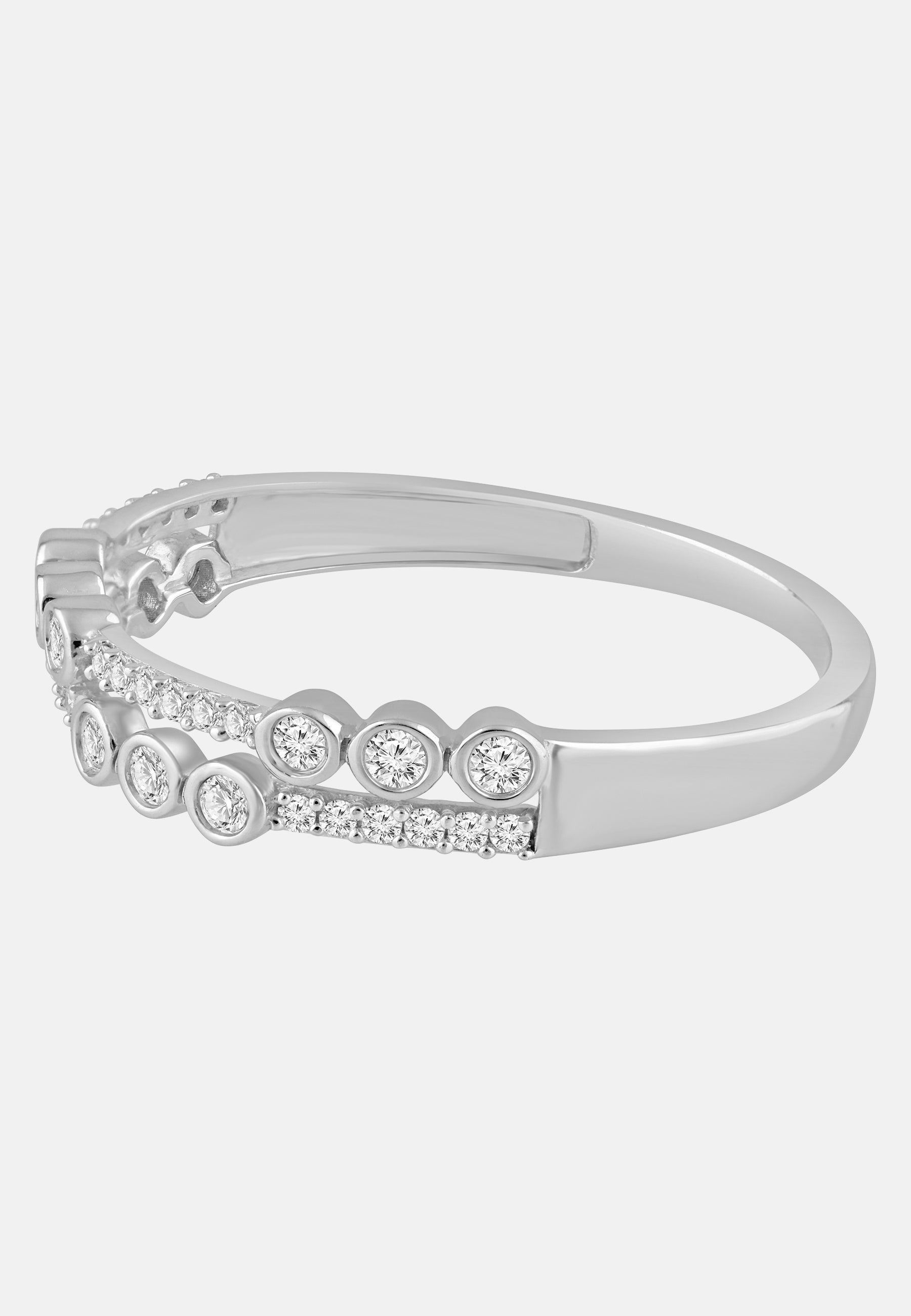 Diamant Exquis Ring Silver