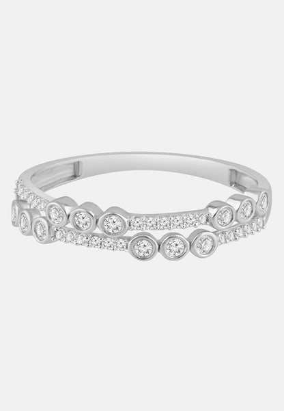 Diamant Exquis Ring Silver