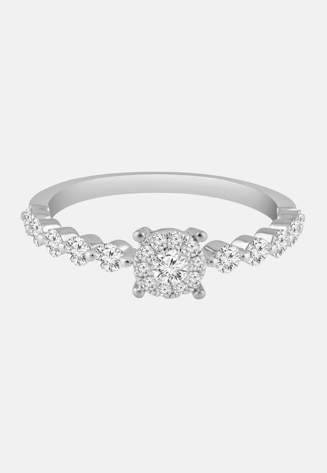 Diamant Exquis Ring Silver