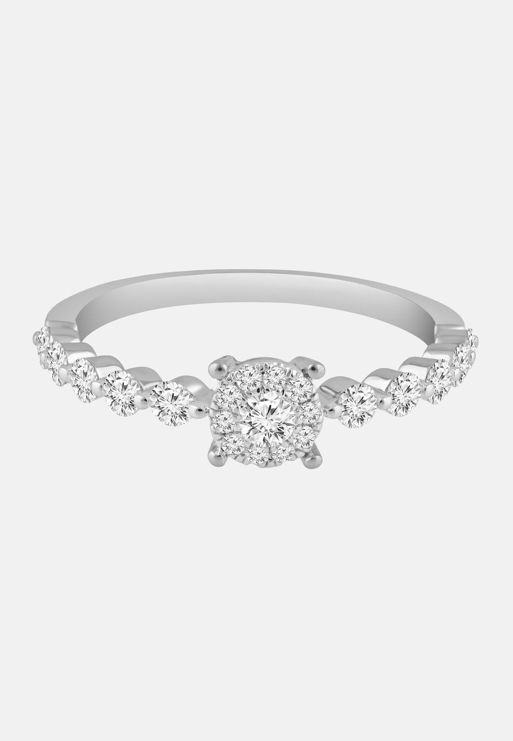 Diamant Exquis Ring Silver