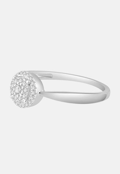 Diamant Exquis Ring Silver