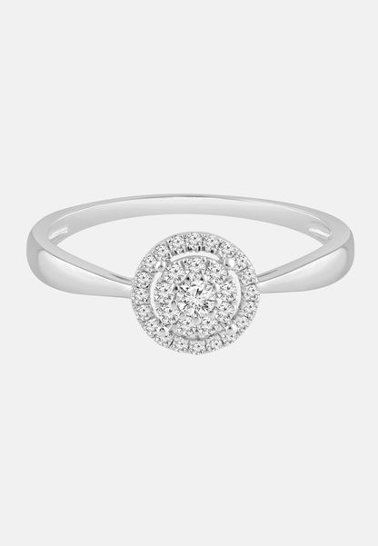 Diamant Exquis Ring Silver