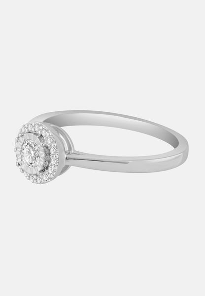 Diamant Exquis Ring Silver