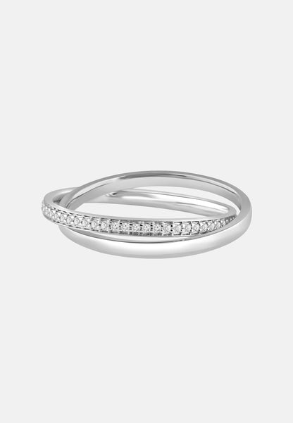 Diamant Exquis Ring Silver
