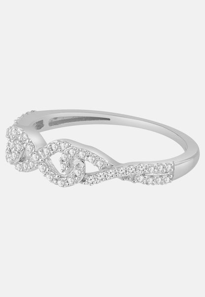 Diamant Exquis Ring Silver