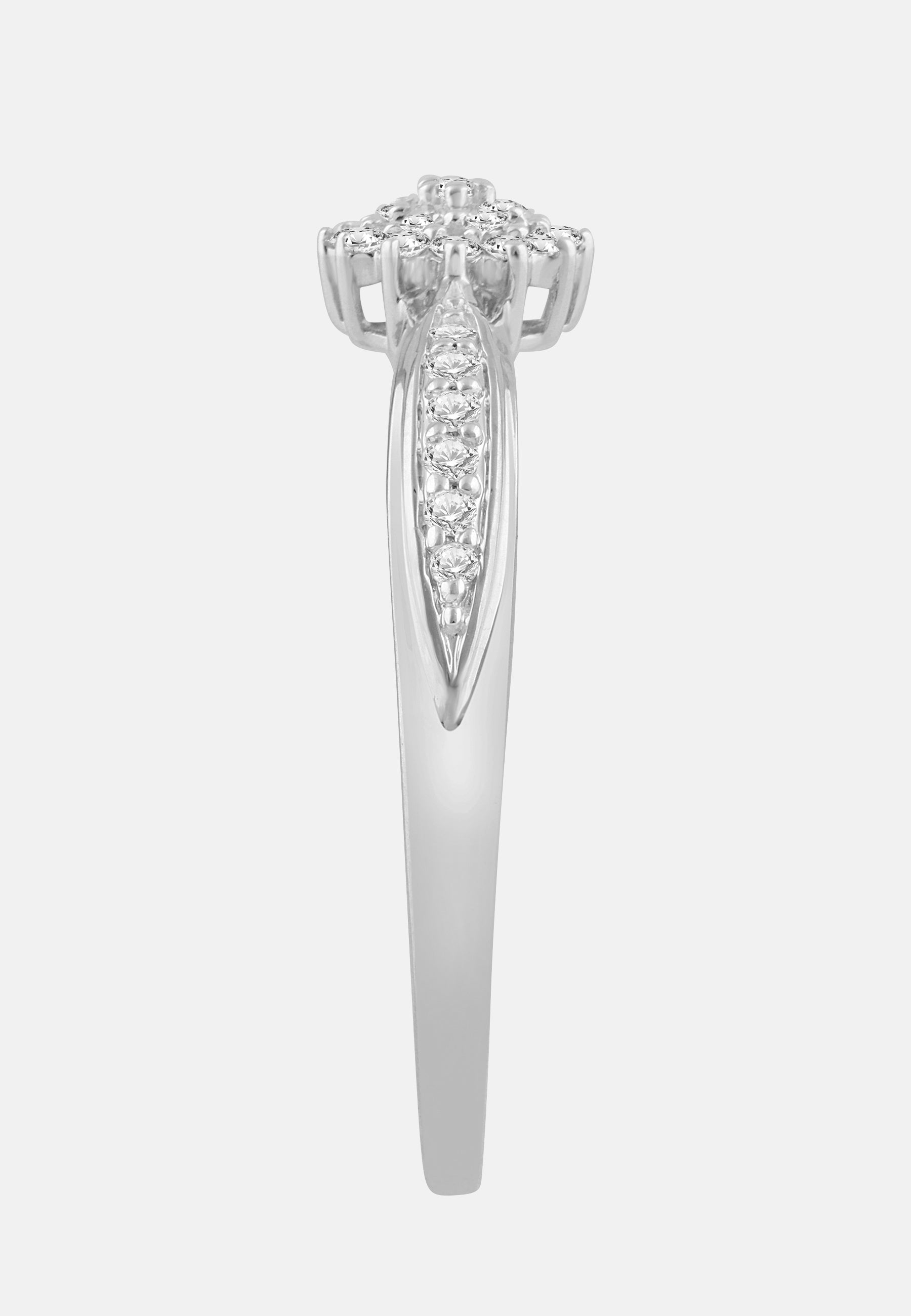 Diamant Exquis Ring Silver