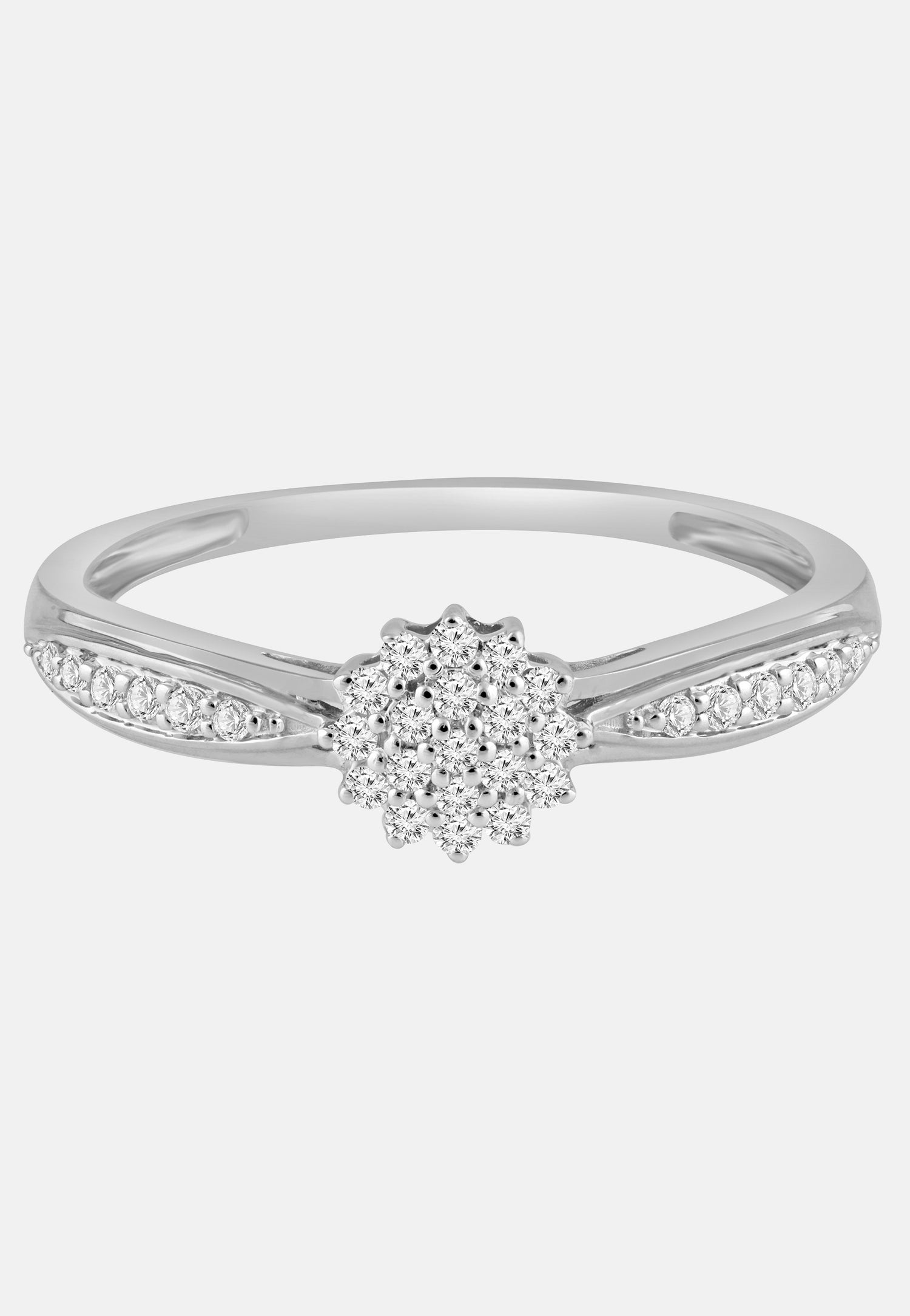 Diamant Exquis Ring Silver