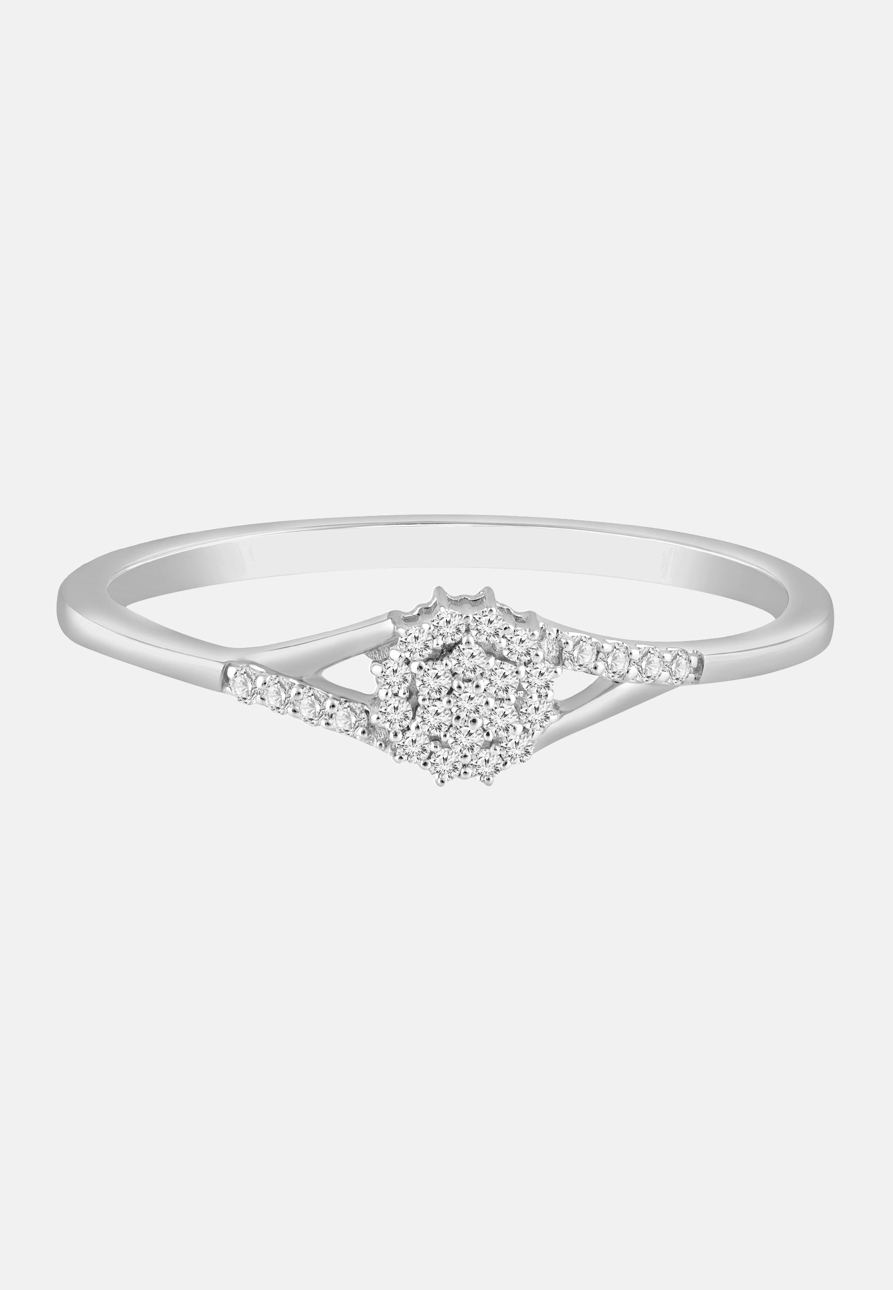 Diamant Exquis Ring Silver
