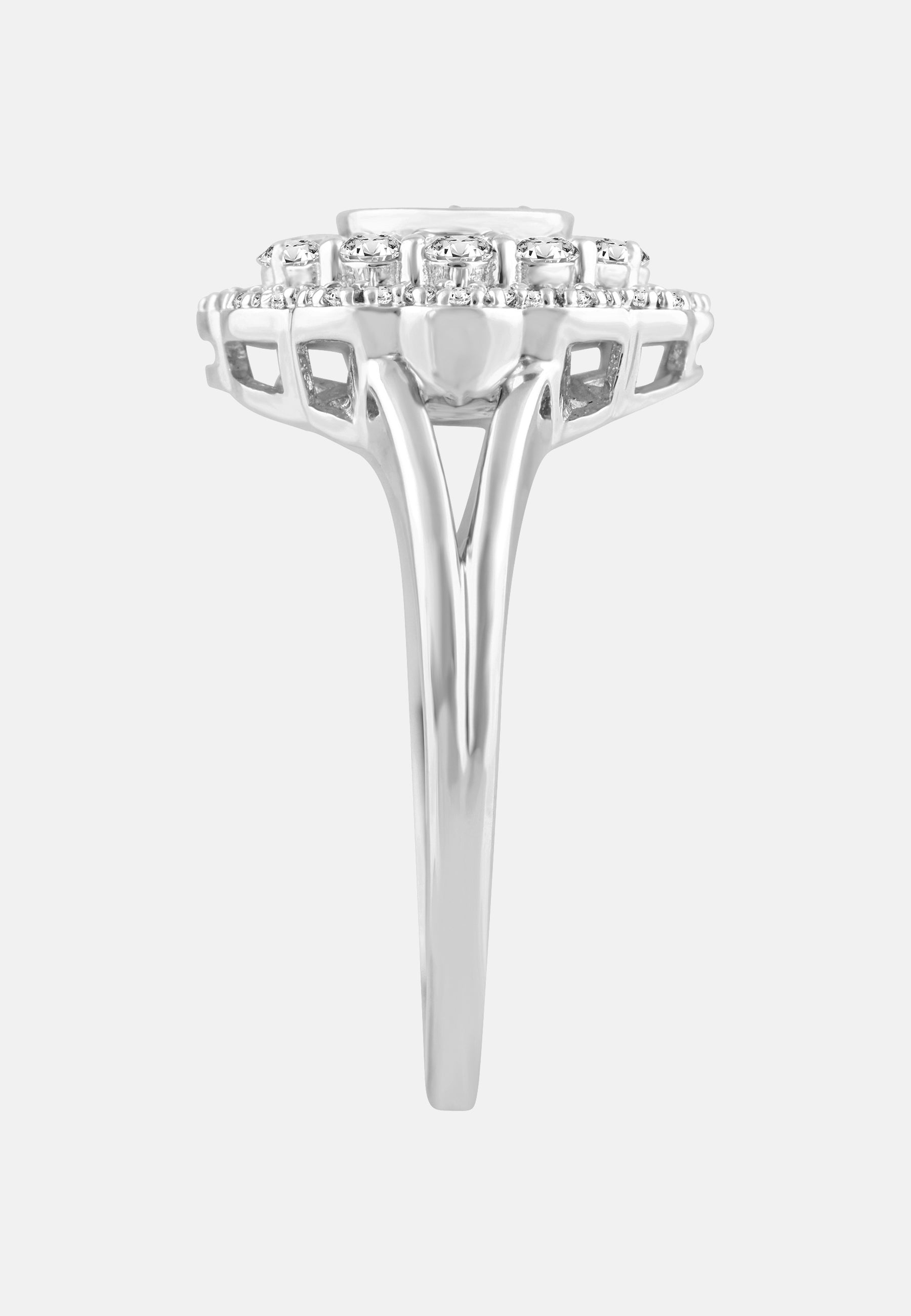 Diamant Exquis Ring Silver