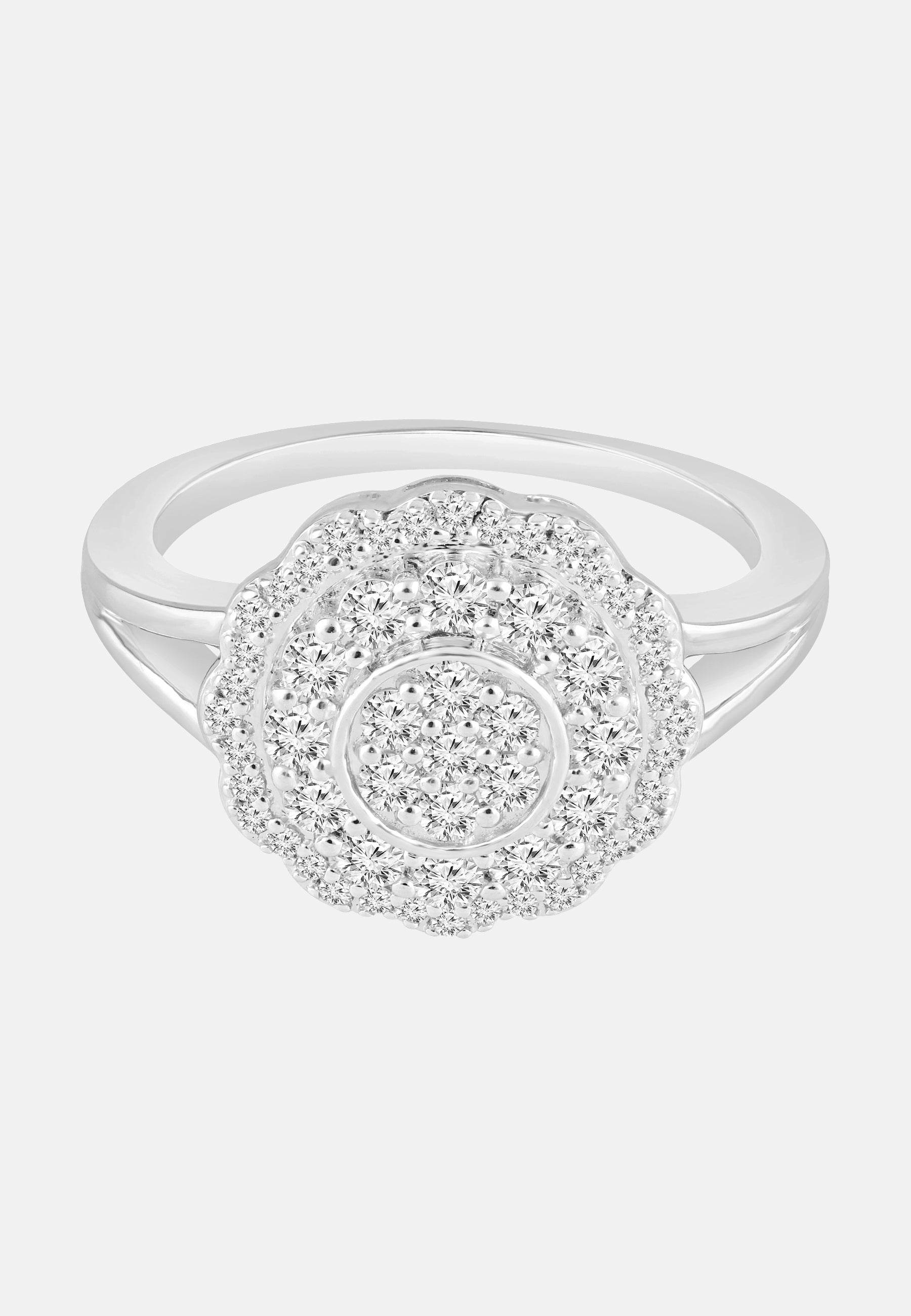 Diamant Exquis Ring Silver