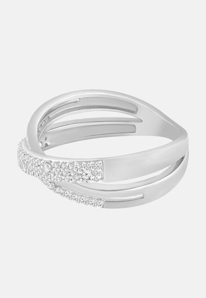 Diamant Exquis Ring Silver