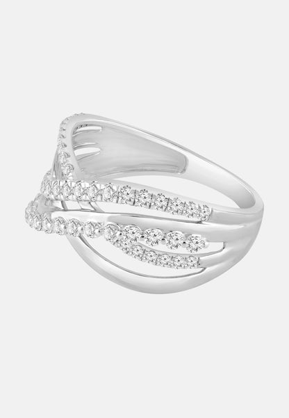 Diamant Exquis Ring Silver