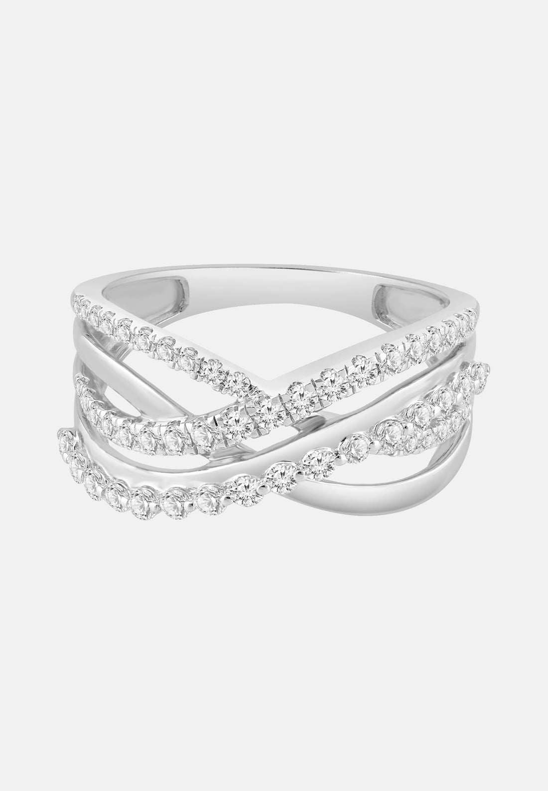 Diamant Exquis Ring Silver