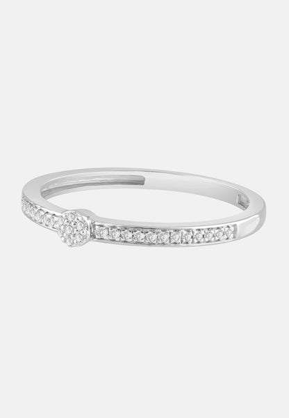 Diamant Exquis Ring Silver