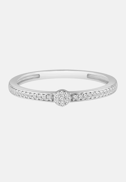 Diamant Exquis Ring Silver