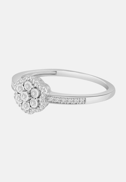 Diamant Exquis Ring Silver