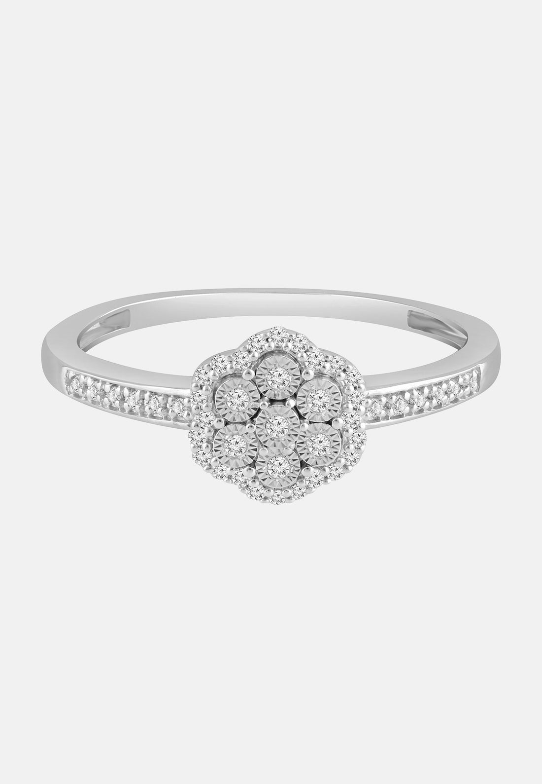 Diamant Exquis Ring Silver