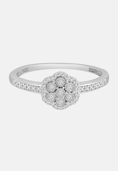 Diamant Exquis Ring Silver