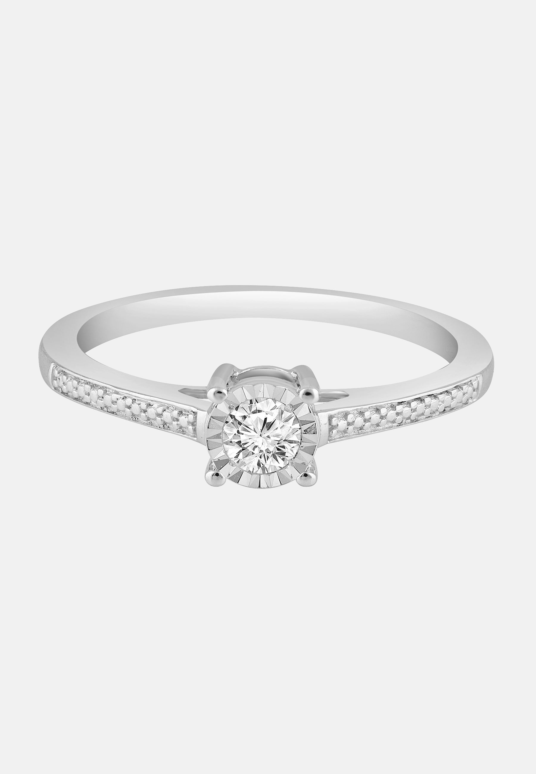 Diamant Exquis Ring Silver