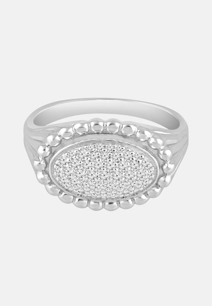 Diamant Exquis Ring Silver