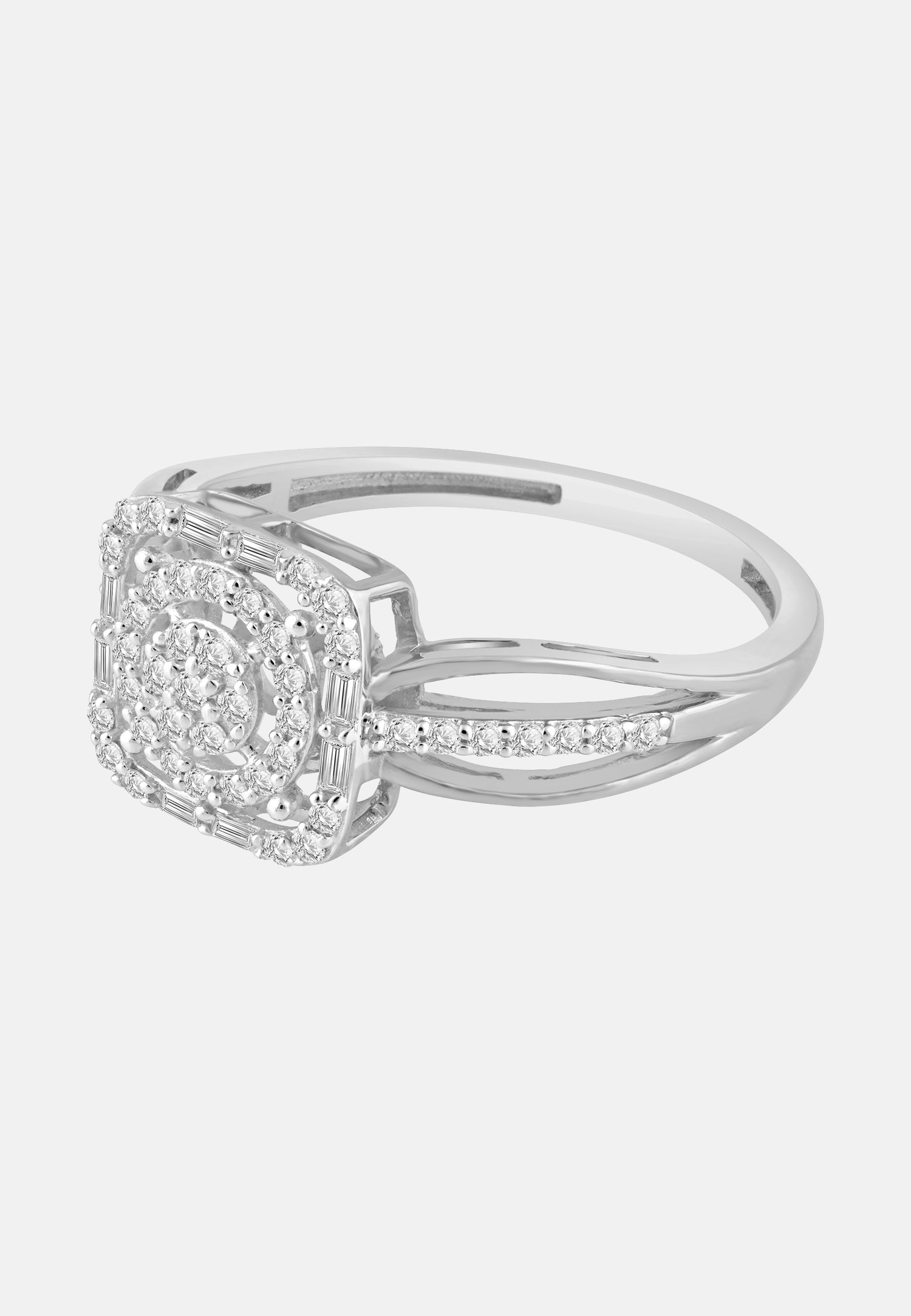Diamant Exquis Ring Silver