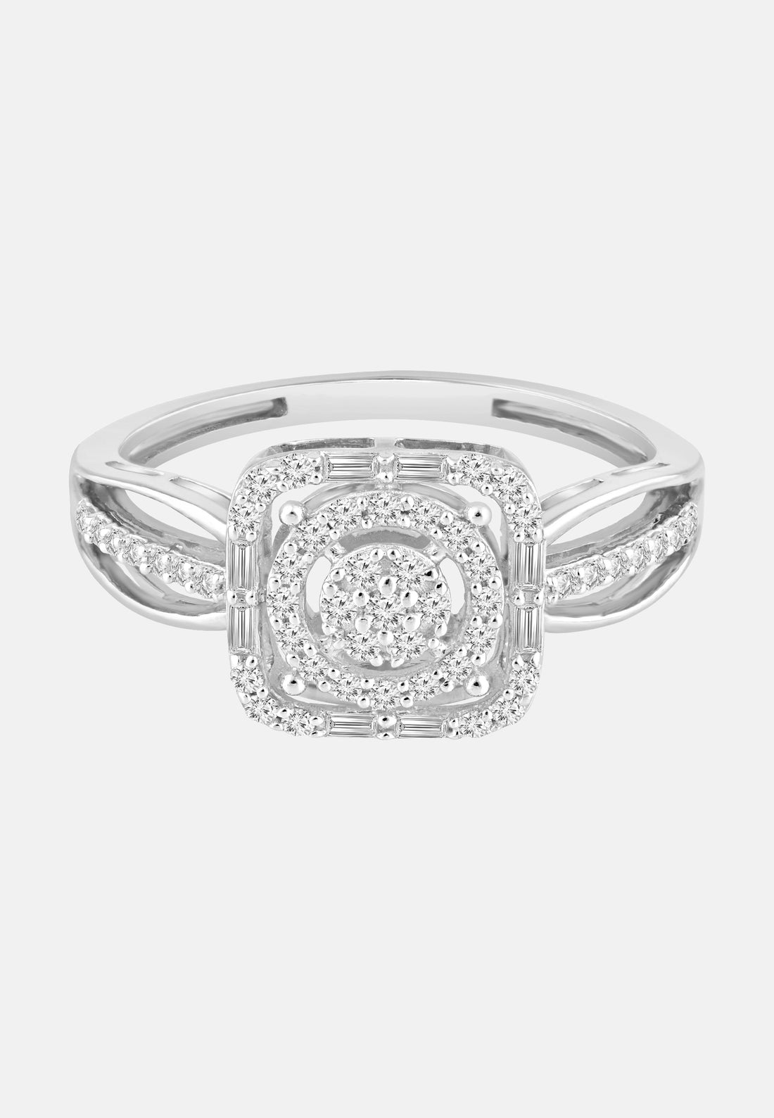 Diamant Exquis Ring Silver