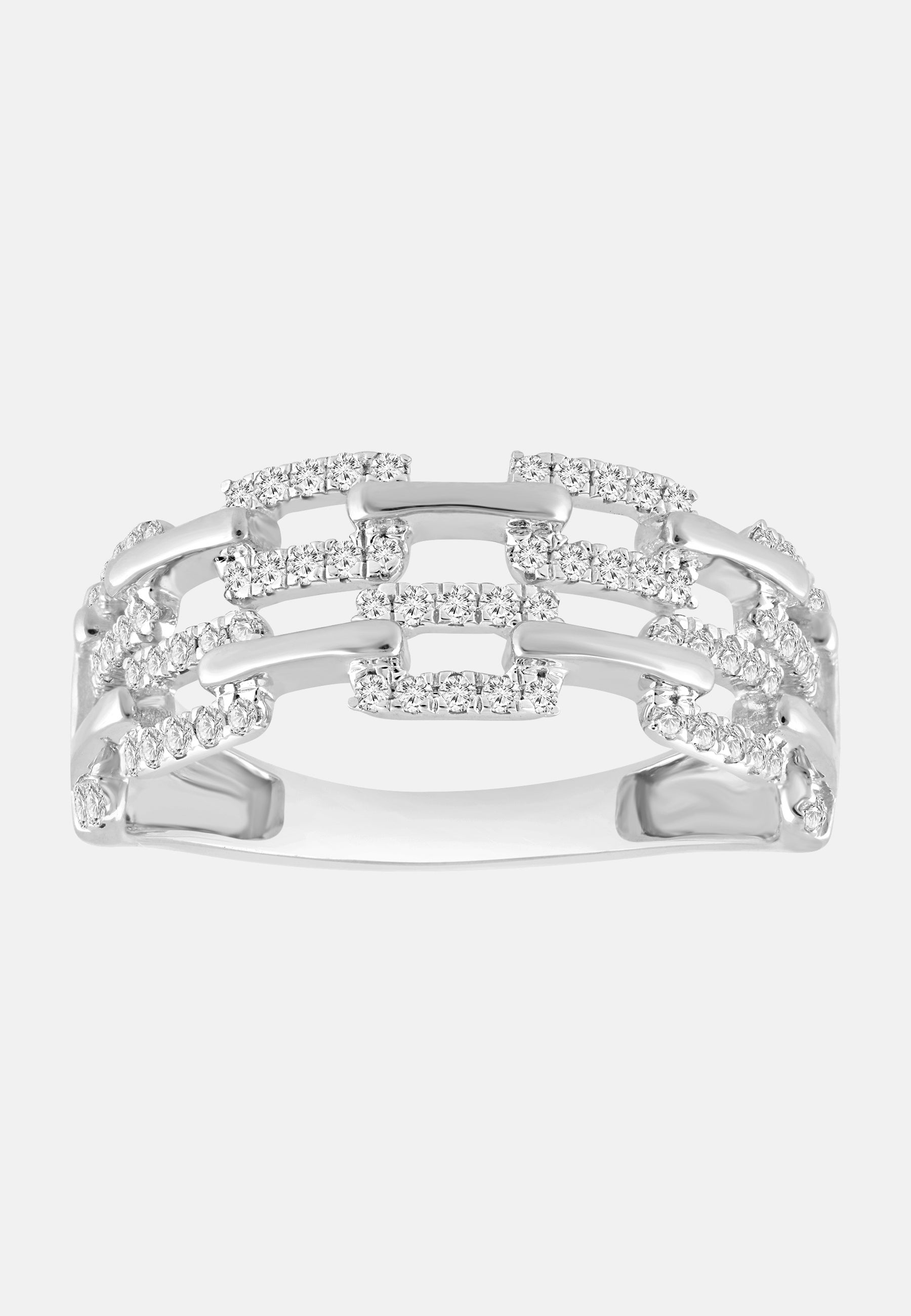 Diamant Exquis Ring Silver