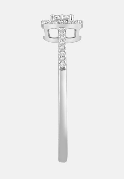 Diamant Exquis Ring Silver