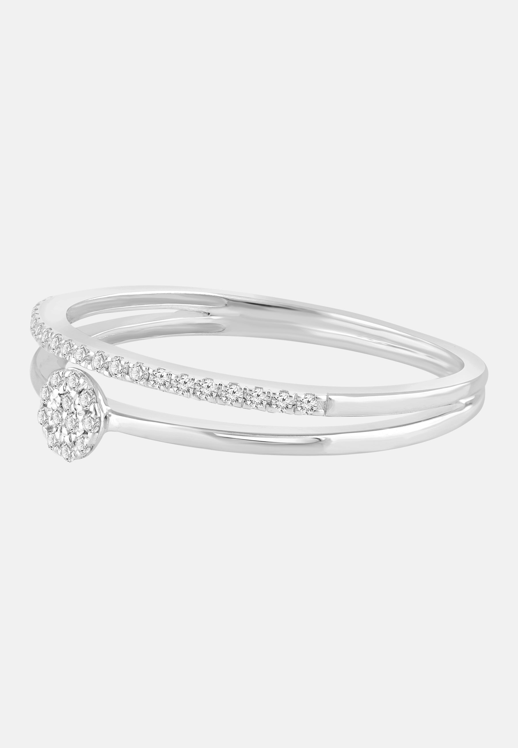 Diamant Exquis Ring Silver