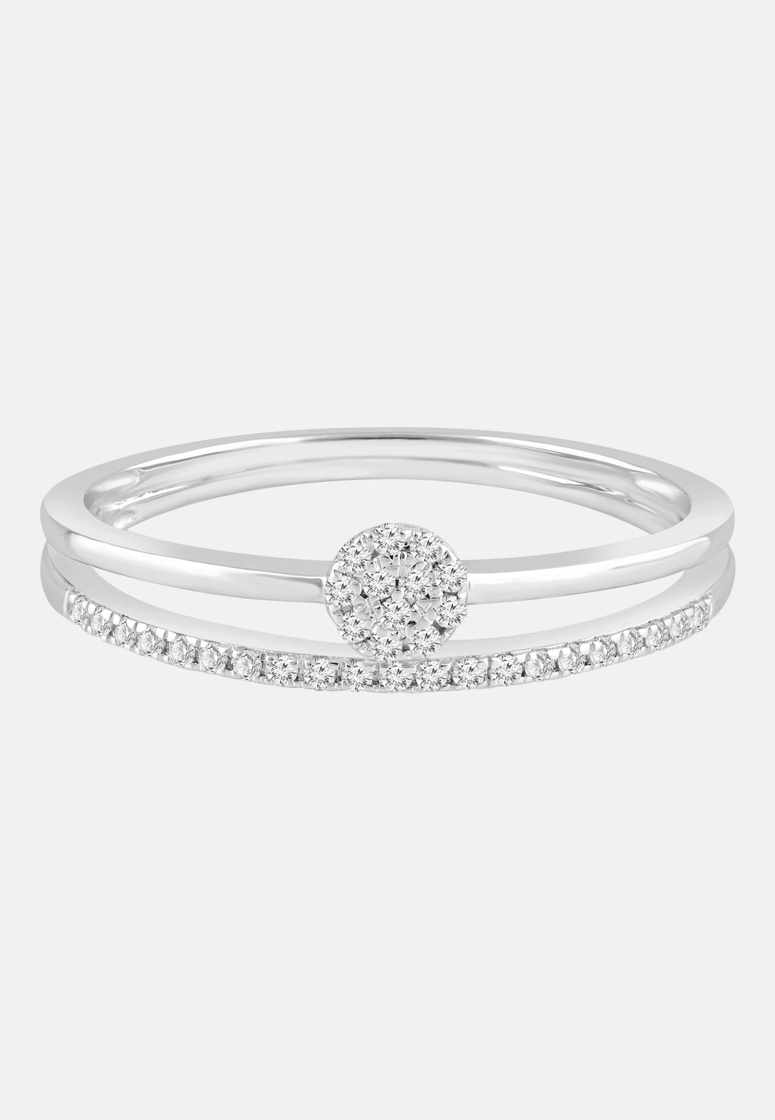 Diamant Exquis Ring Silver